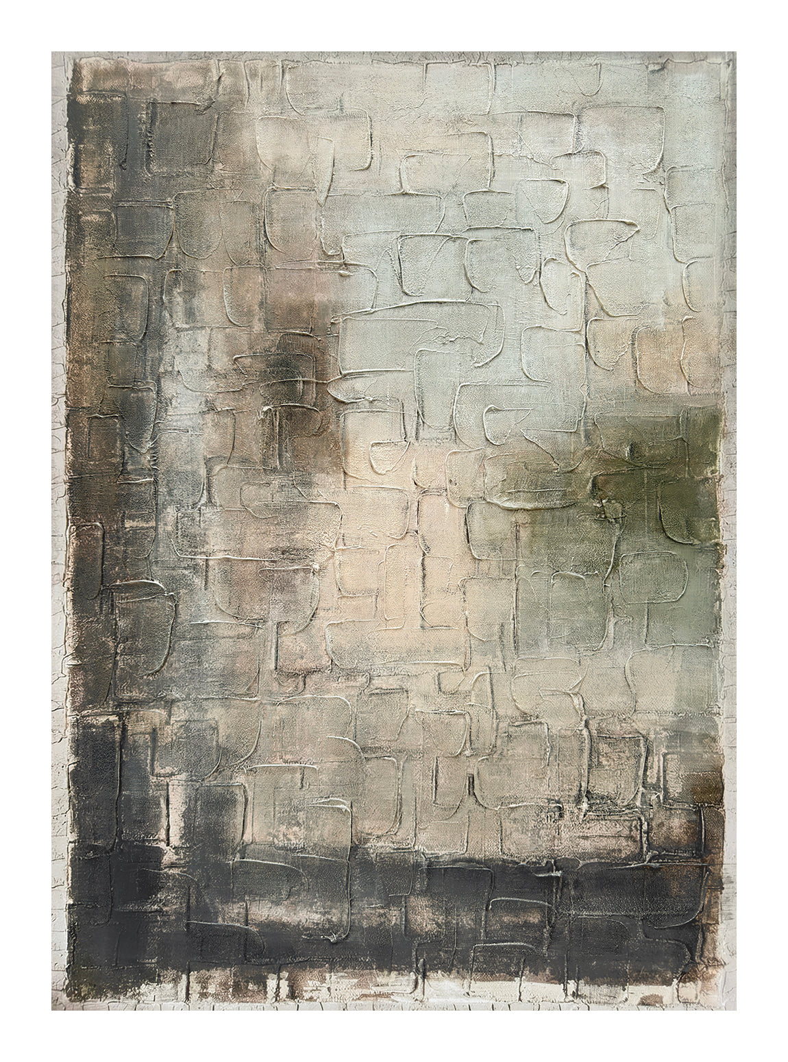 Oleo Texturado "Sin Límites" Pintado a Mano sobre Canvas 100 x 140 cm