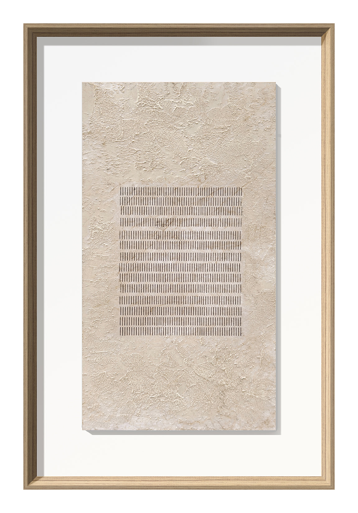 Cuadro 3d "Suerte 1" Con Marco Roble 40 x 60 cm