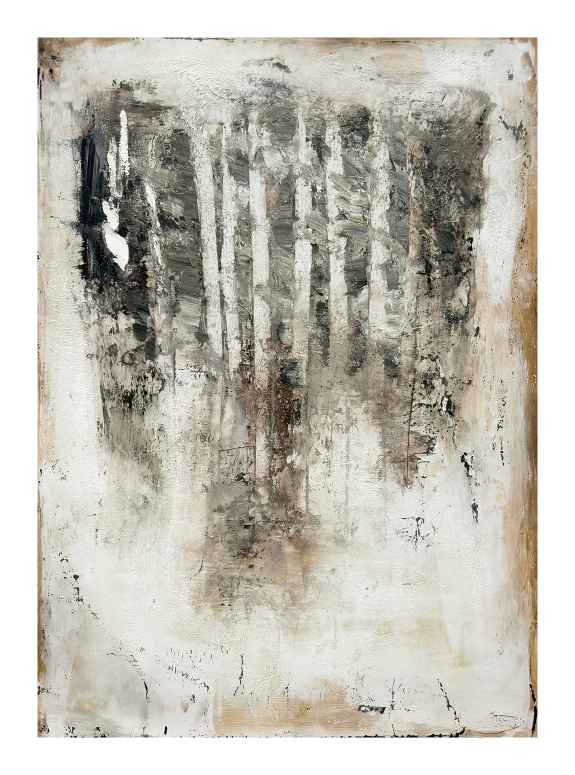 Cuadro "Enigma" Pintado a Mano sobre Canvas 100 x 140 cm