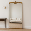 Espejo Michel rectangular dorado 61 x 104,5cm
