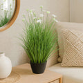 Grass con Flor con Macetero 75 cm de Altura