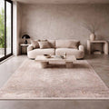 Alfombra Turca Modern04 Beige (Selecciona Tamaño)