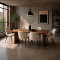 MESA COMEDOR ALINKA POLIMADERA WALNUT 180X110X75