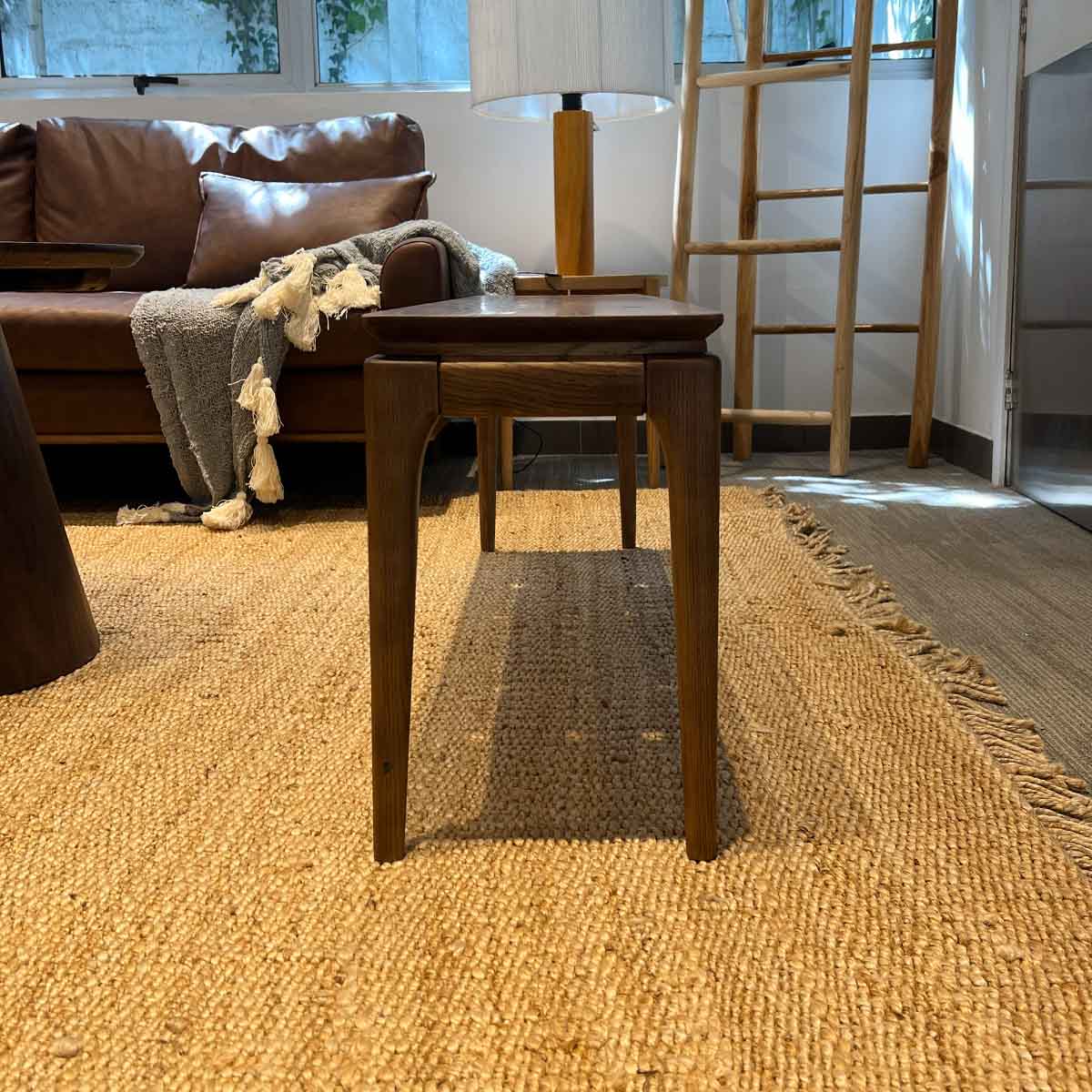 Banqueta Nikopol Madera Fresno Walnut