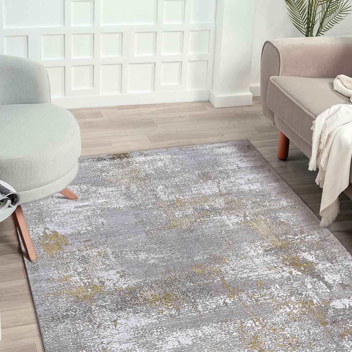 Alfombra Turca Zett06 Blanco( Selecciona Tamaño)
