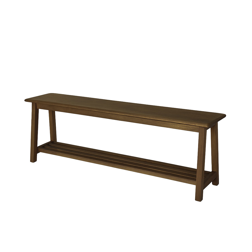 Banqueta Roniland Madera Walnut 130 x 30 x 45cm