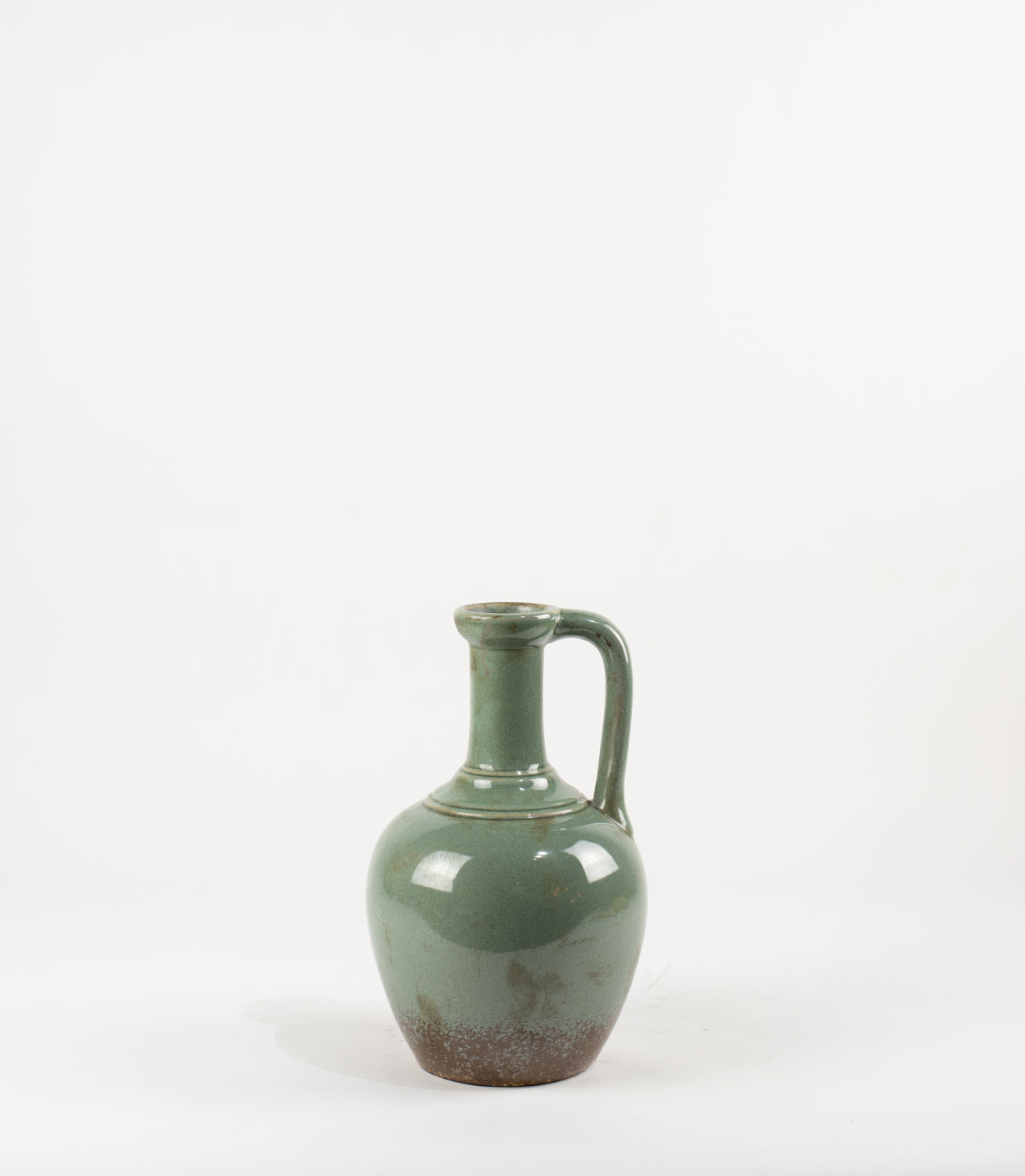 Vasija Decorativa Verde Grande 29x18cm