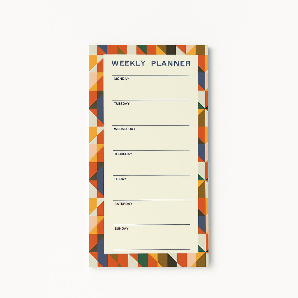 Planner Magnético semanal Suecia / 80 Hojas 80gsm / 10x20cm