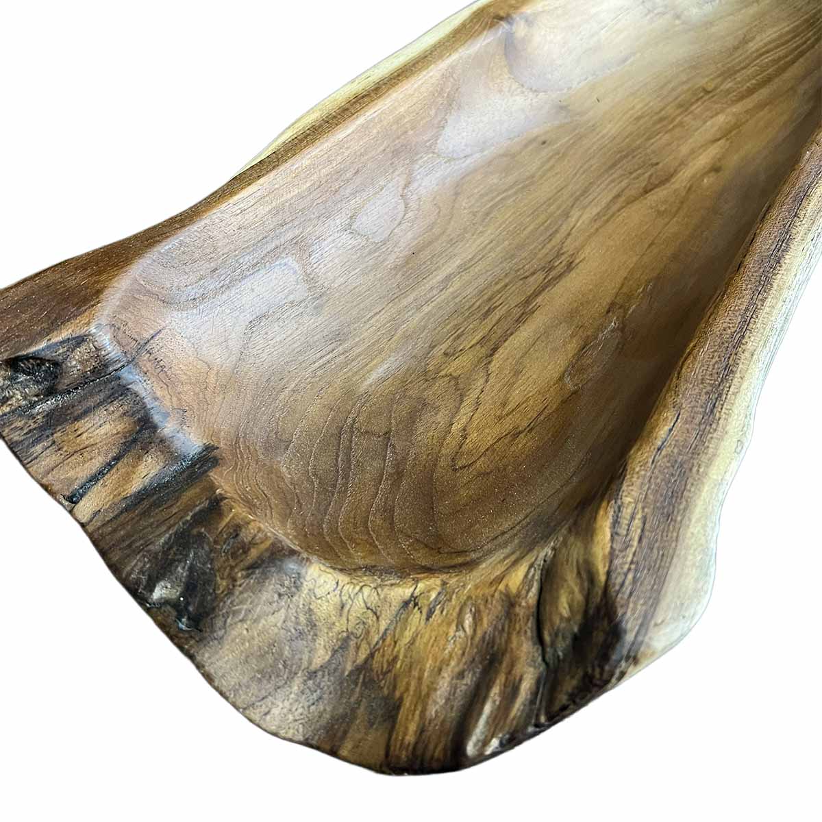 Cuenco Seyran – Madera Caramelo 50cm