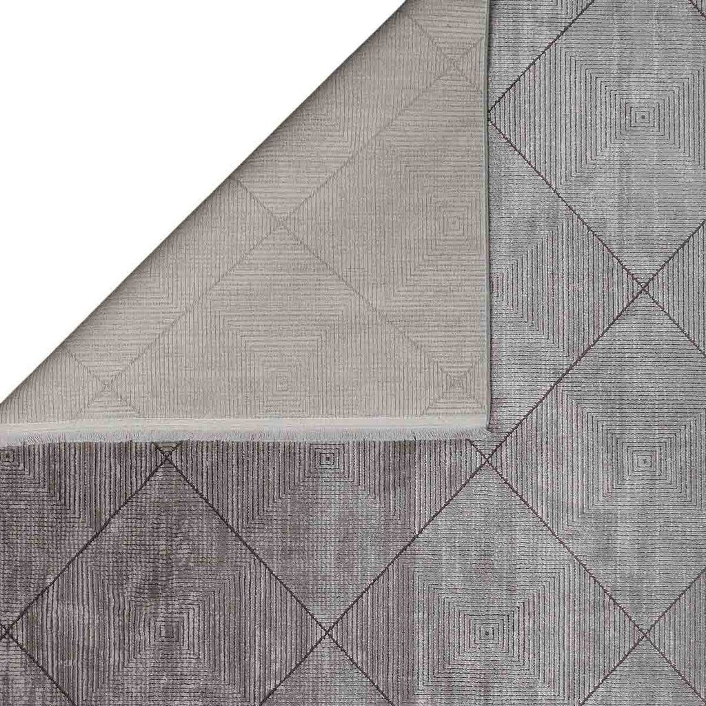 Alfombra Turca Mazzini Beige Rombo (Selecciona Tamaño)