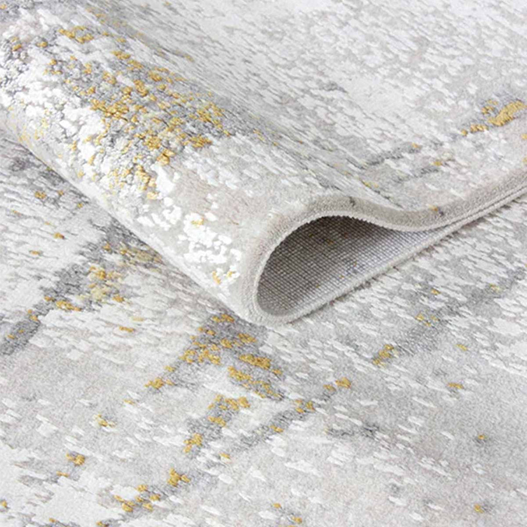 Alfombra Turca Zett06 Blanco( Selecciona Tamaño)