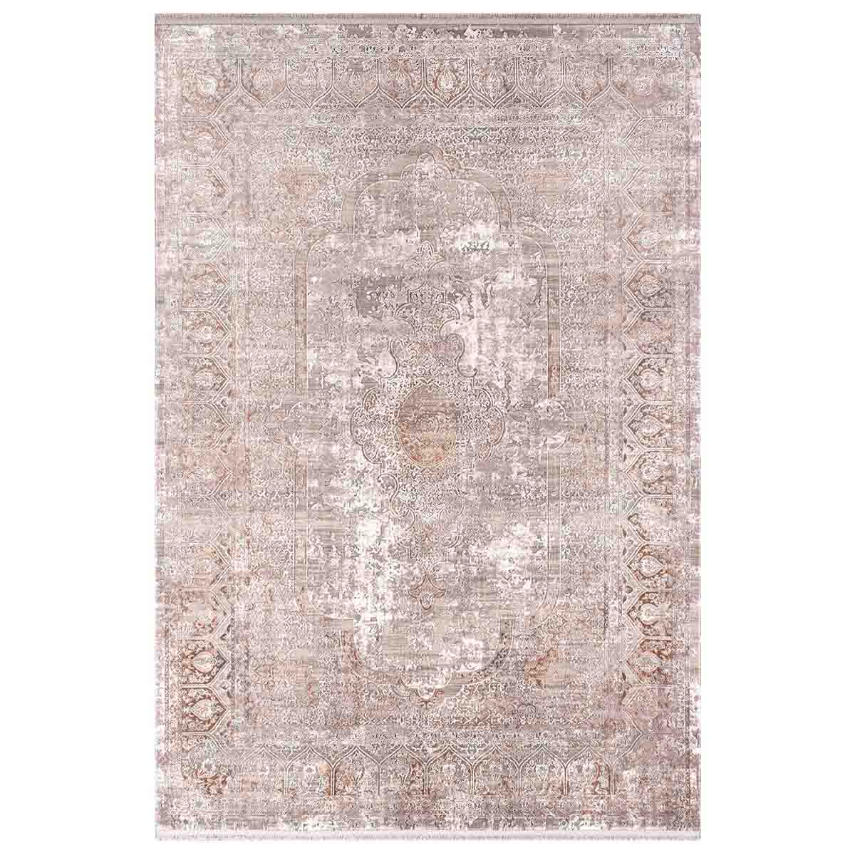 Alfombra Turca Modern04 Beige (Selecciona Tamaño)