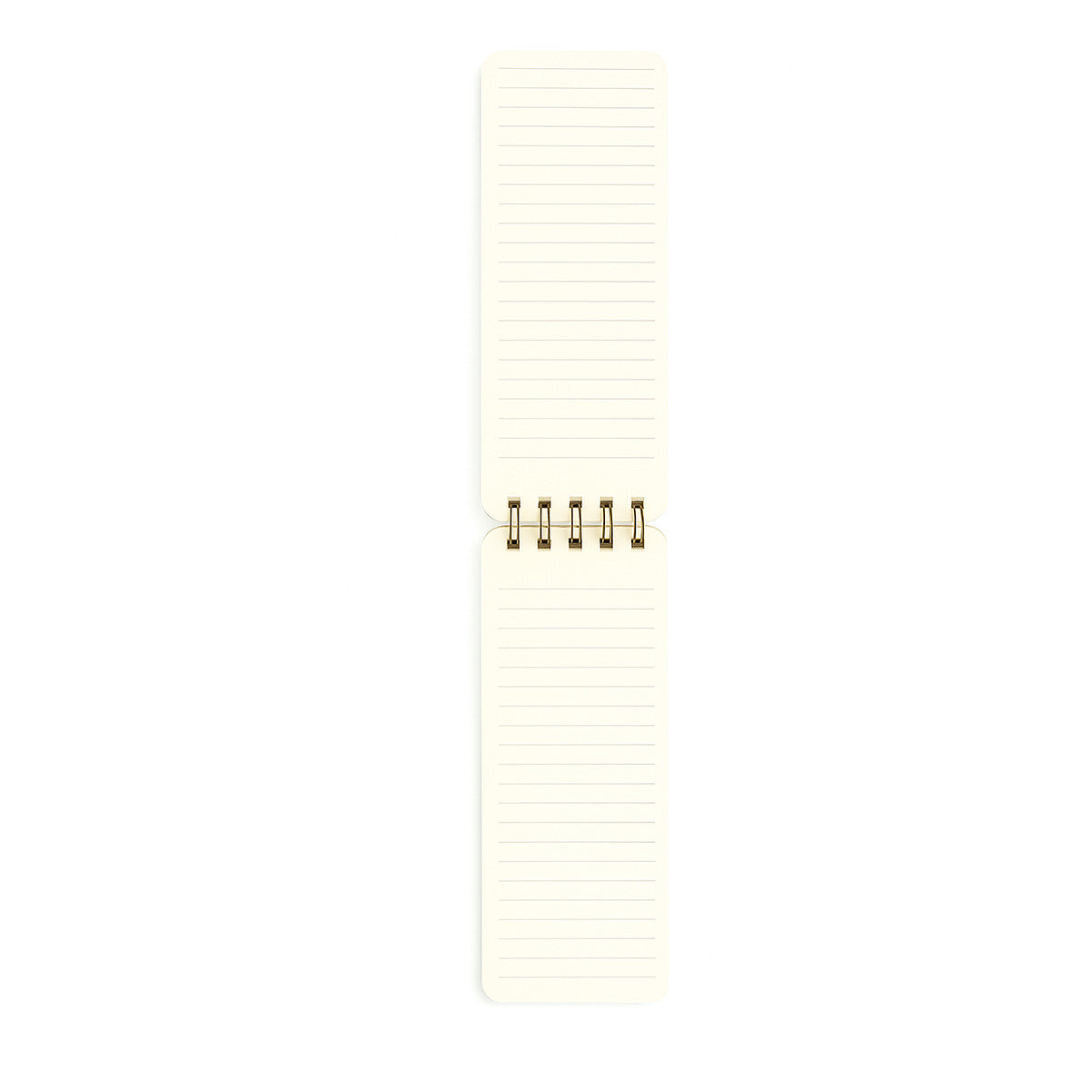 Libreta Planner Cocoon Journal top espiral / 80 hojas 80gsm / 8x22cm Blanco