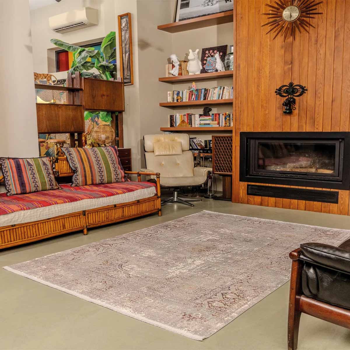 Alfombra Turca Modern04 Beige (Selecciona Tamaño)