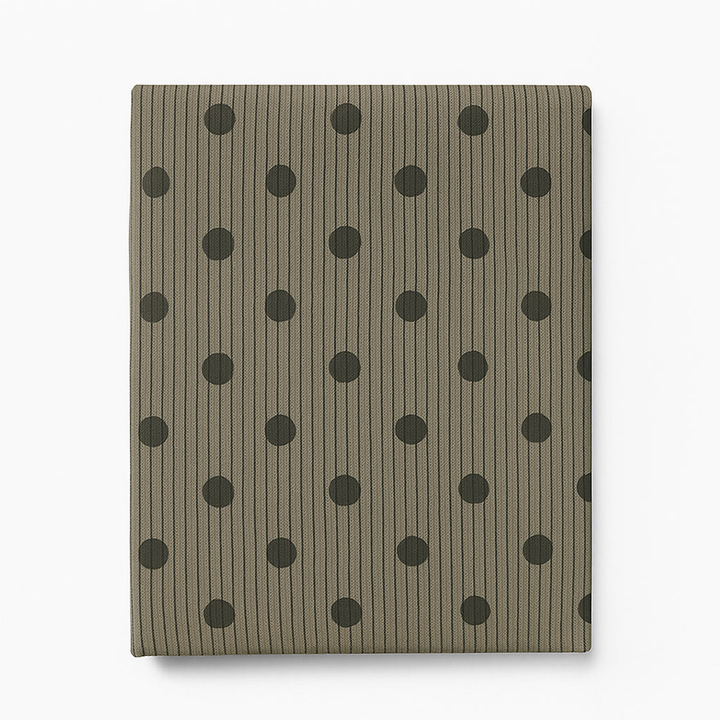 Libreta Planner Moon Journal tapa dura de Algodón y papel reciclado / 96 hojas / 15x20cm / Gris
