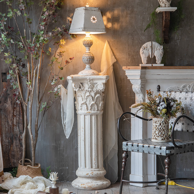 Plinto Columna Blanca CORINTIO