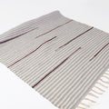 Alfombra Janika de Yute y Algodón BEIGE Blanco 120 x 170cm