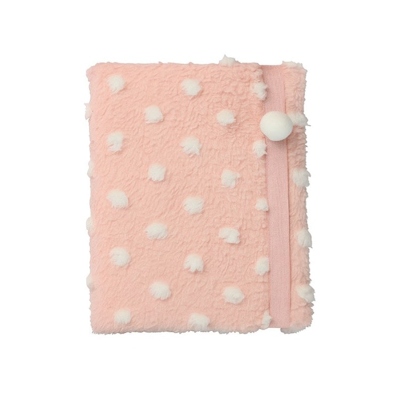 Libreta Planner Araucaria tapa dura PU / 112 Hojas 80gsm / elástico / 15x20cm / Rosada