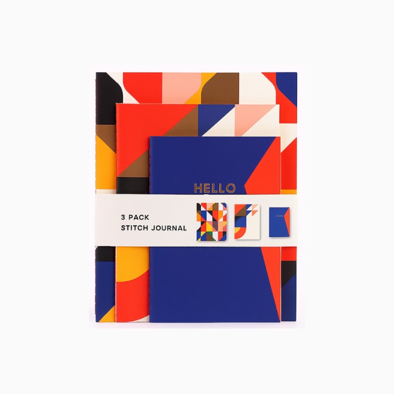 Set 3 Libretas Planner Irlanda / 10x15cm 32 Hojas 70gsm / 13x18cm 36 Hojas 70gsm / 15x24cm 40 Hojas 70gsm