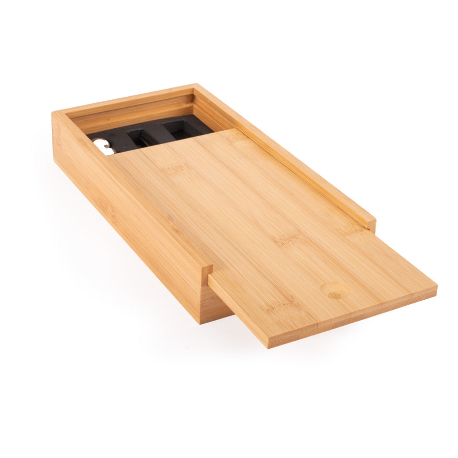 Set Wine & Cheese "Futrono" de Bamboo · 6 en 1