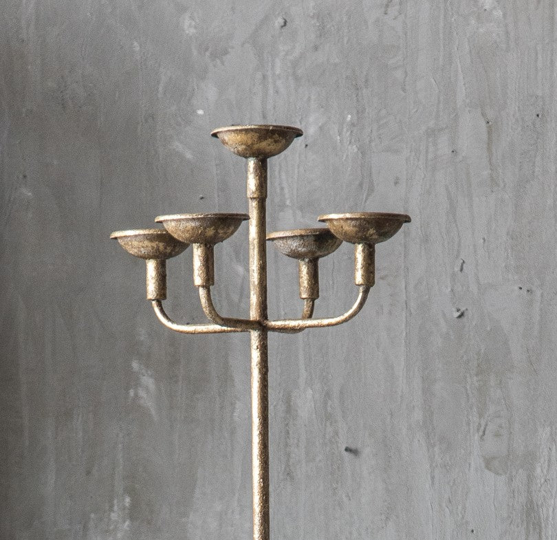 Candelabro de Pie Tresor Hierro 37 x 149cm