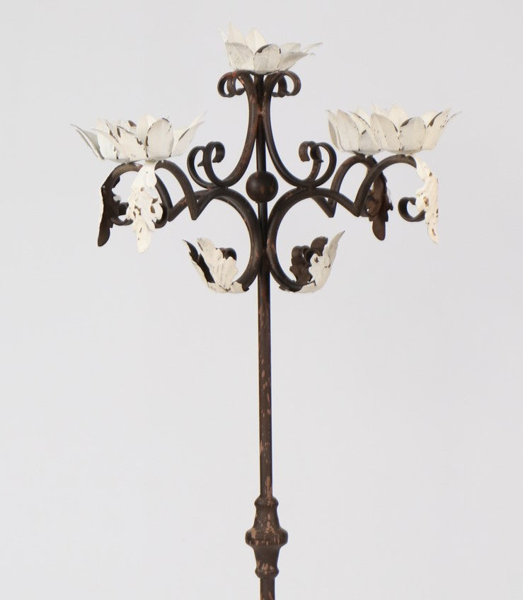 Candelabro de Pie Martina Metal 49 x 49 x 114cm