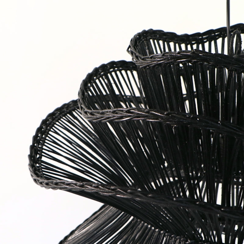 Pantalla Budiwati Negro D60cm