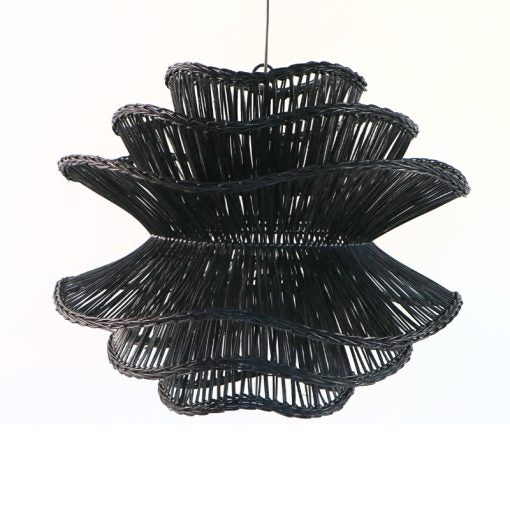 Pantalla Budiwati Negro D60cm