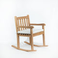 Silla mecedora madera de Teca