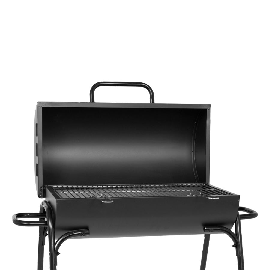 Parrilla Tambor a Carbón Acero Negro Mate