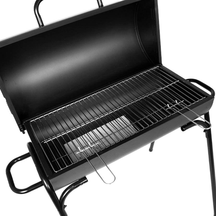 Parrilla Tambor a Carbón Acero Negro Mate