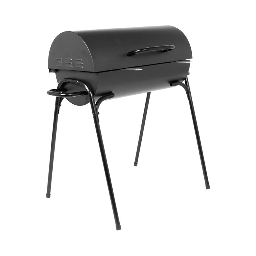 Parrilla Tambor a Carbón Acero Negro Mate