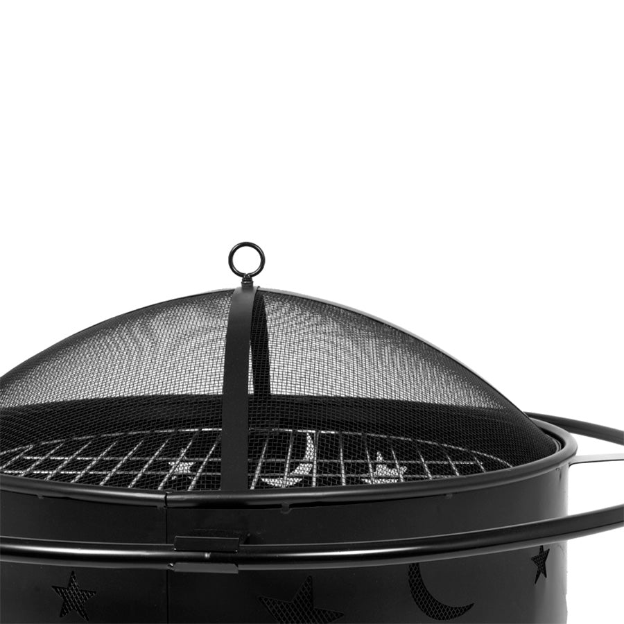 Brasero / Parrilla Centauro · Acero Negro 2 en 1