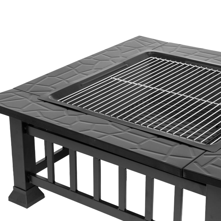 Brasero Parrilla Luxor para Carbón y Leña