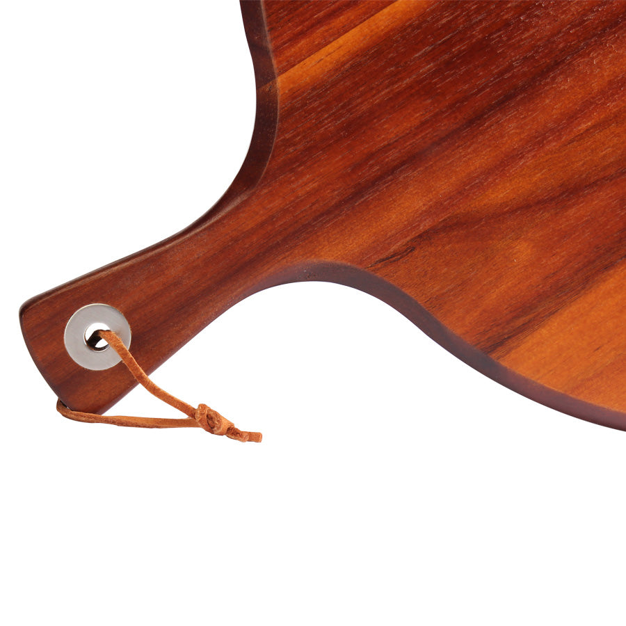 Tabla de Acacia para Pizza Con Asa