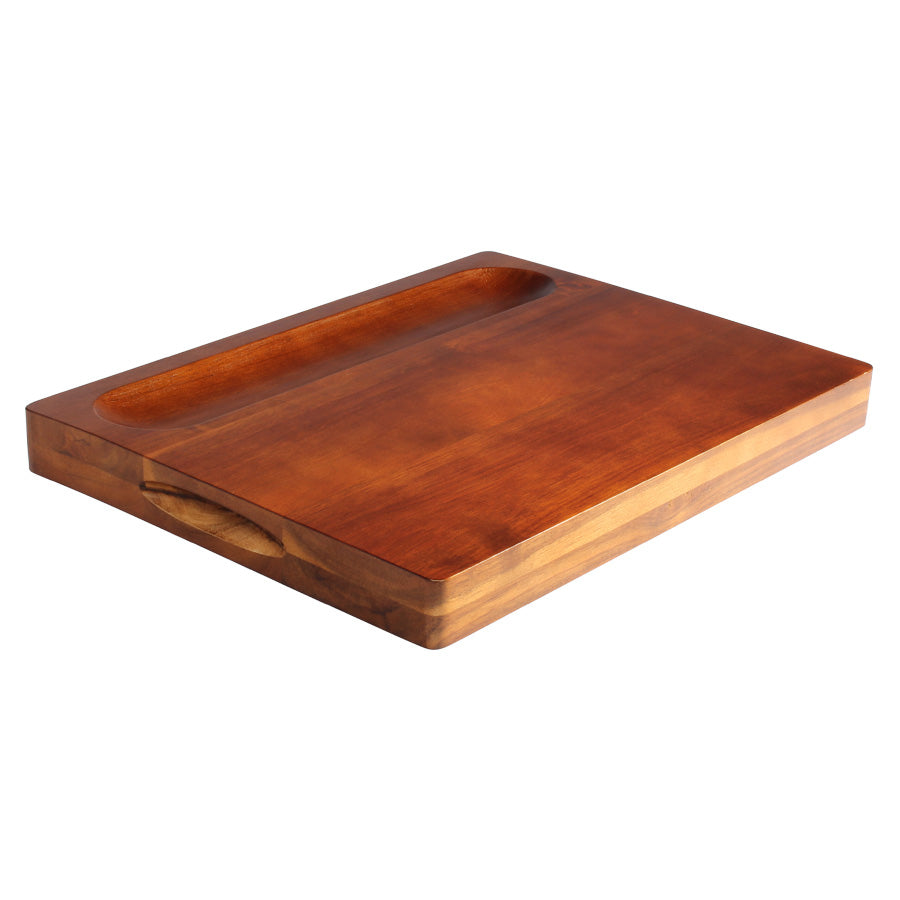 Tabla de Alimentos de Acacia Doble Cara