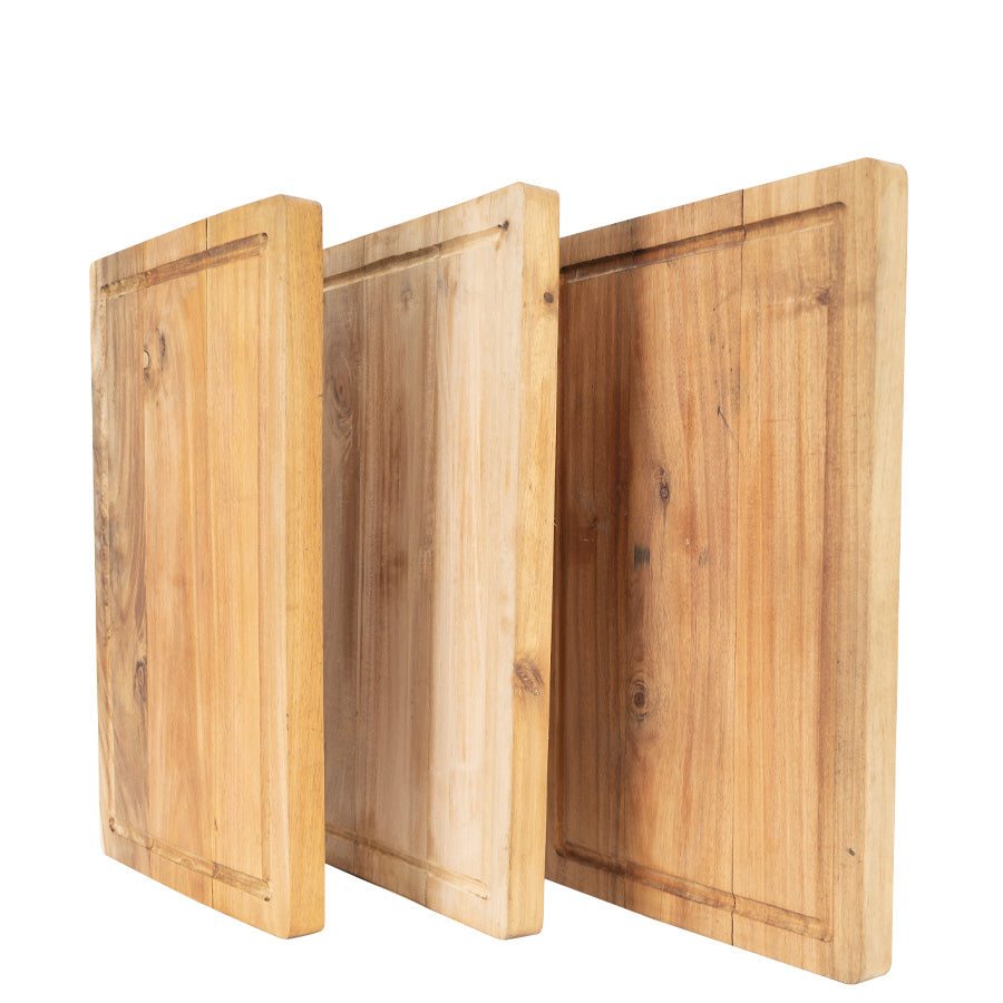 Tabla Gigante Doble de Acacia