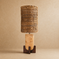 Lámpara de Sobremesa Vima de madera de teca