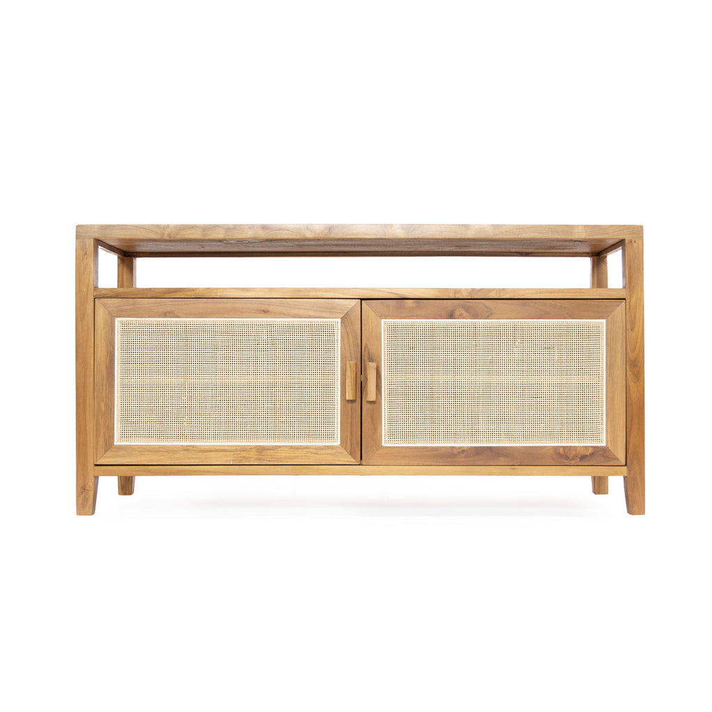 Rack Liberty Mediano Madera Natural 120 x 40 x 60cm