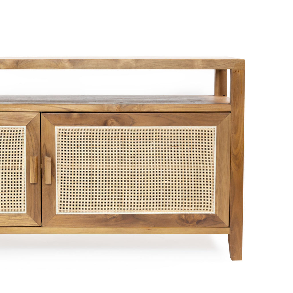 Rack Liberty Mediano Madera Natural 120 x 40 x 60cm