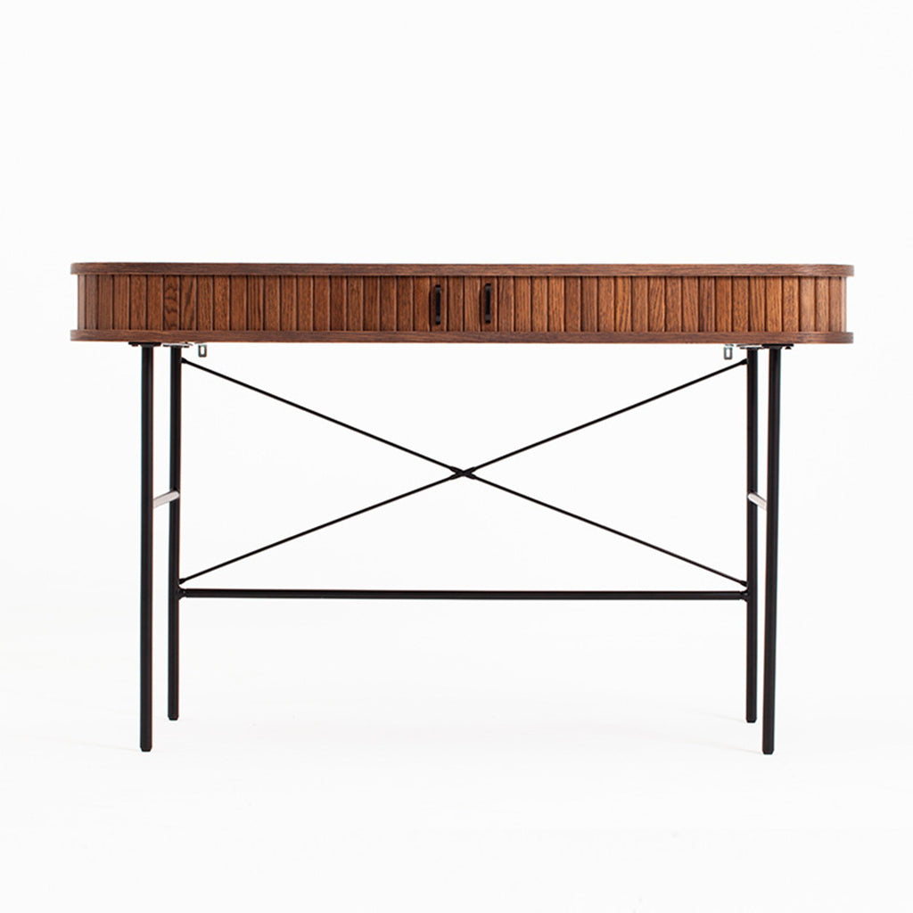 Mesa de escritorio vigeland de puerta corredera moro