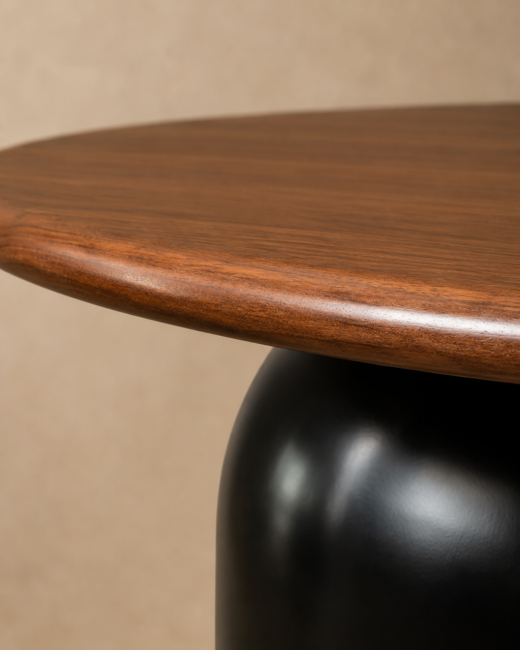 Mesa Comedor Valentín Redonda Walnut