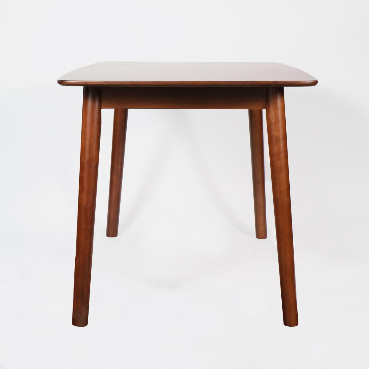 Mesa de comedor STRAUSS de madera oscura 160 x 90cm