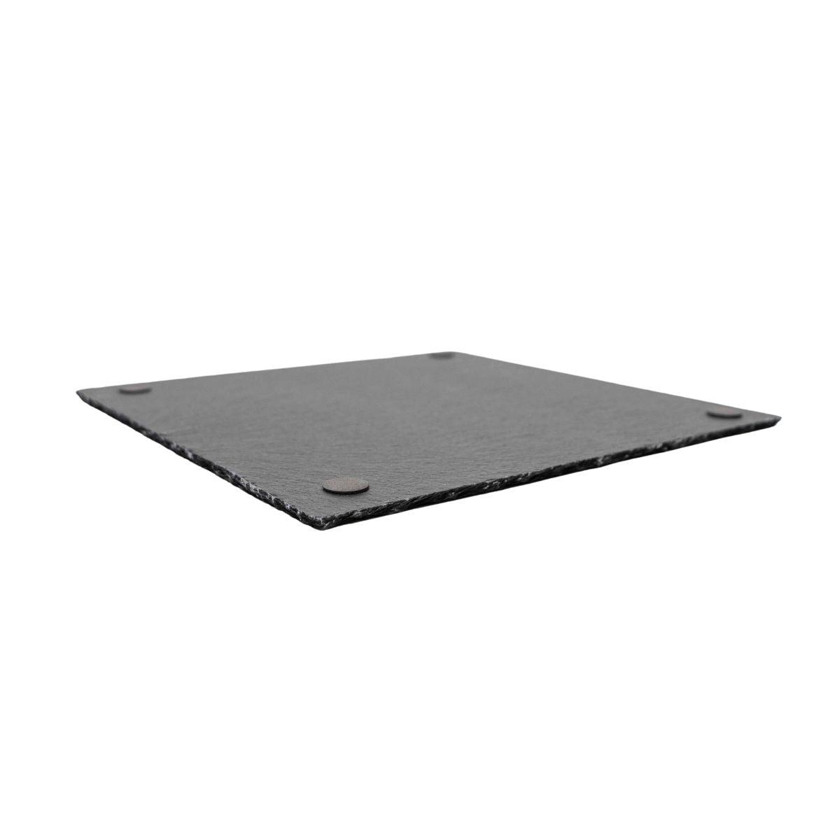 Plato cuadrado piedra pizarra 30 x 30cm