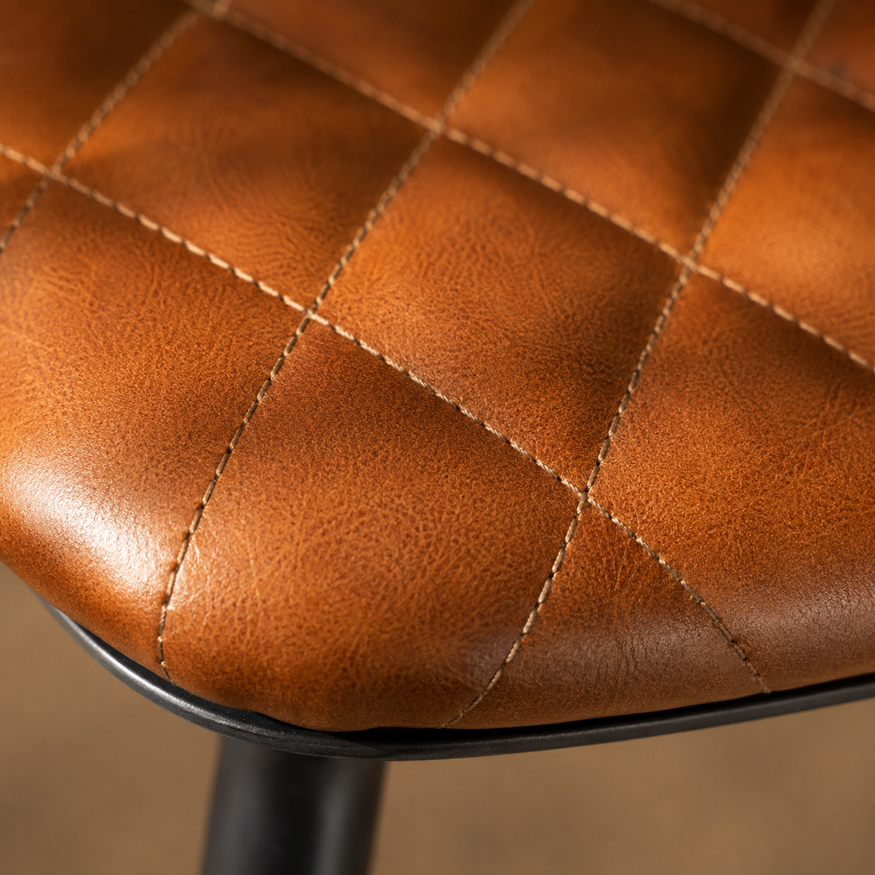 Silla Lisboa Cuero Full Grain Cognac