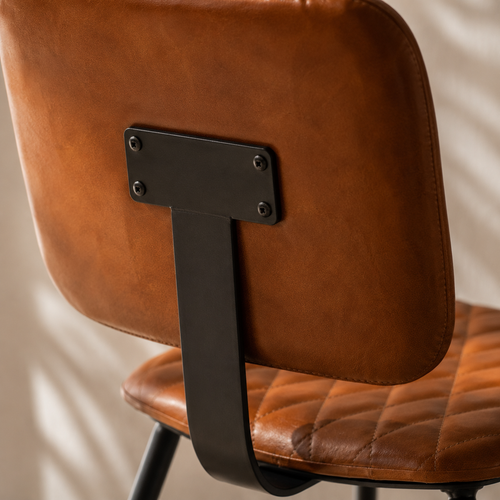 Silla Lisboa Cuero Full Grain Cognac
