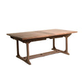 Mesa extensible rectangular madera de teca 195x110x76cm