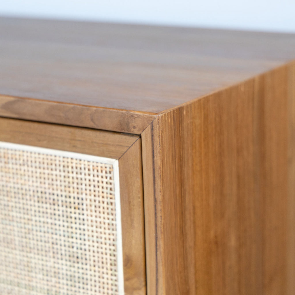Rack Liberty Madera Natural 160 x 40 x 65cm