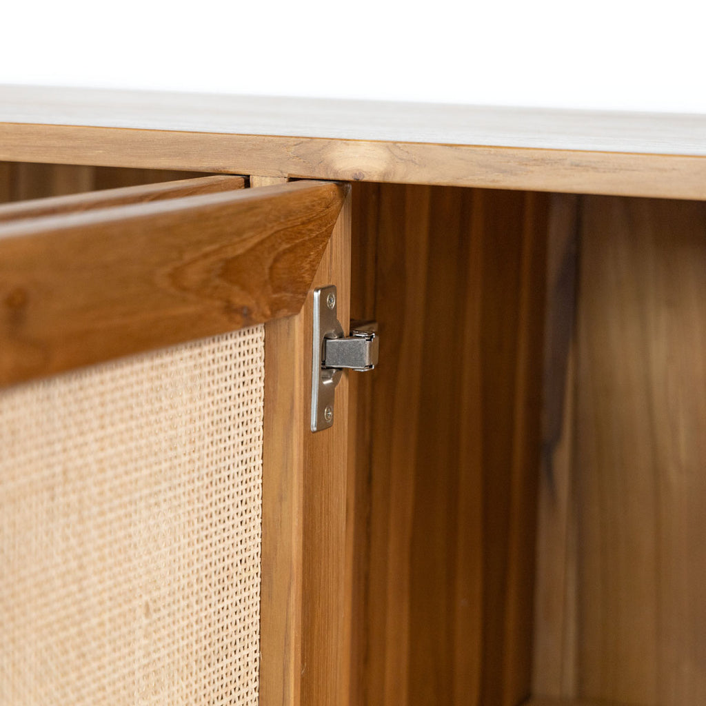 Rack Liberty Madera Natural 160 x 40 x 65cm