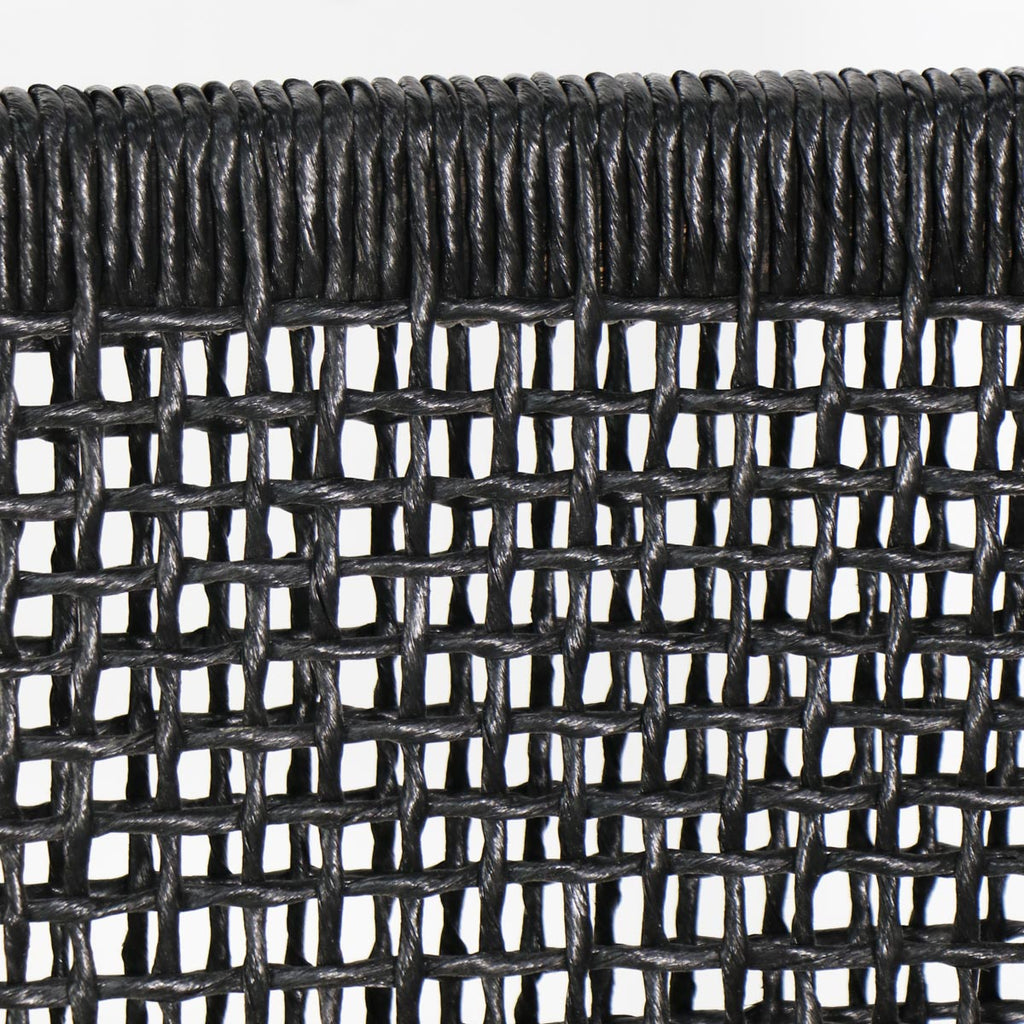 Silla de BAR simón madera / fibra sintética color negro H72cm